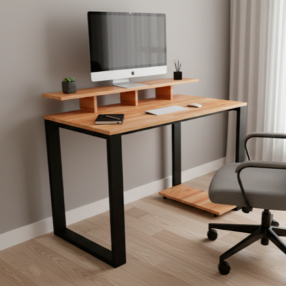 Escritorio Con Estante